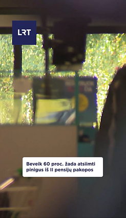 Apklausa: 59 proc. stabdys pensijos kaupimą