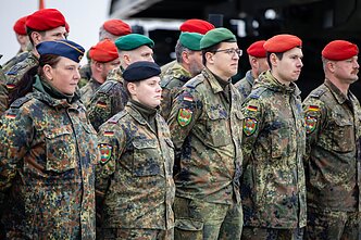 Rukloje atidaryta paramos aikštelė Vokietijos brigadai