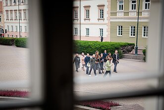 Президент Гитанас Науседа встречается с представителями культурного сообщества