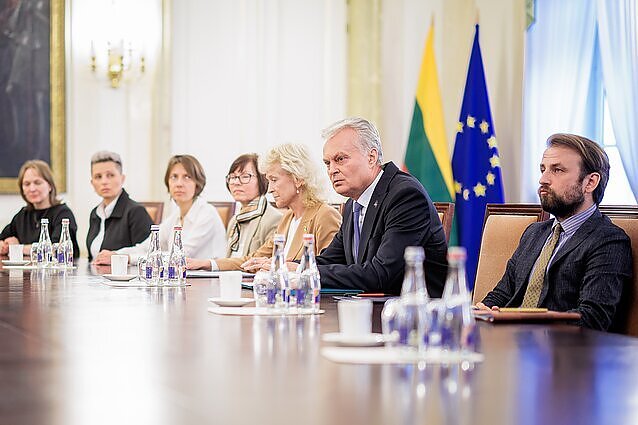 Kvietkauskas po susitikimo su prezidentu: kultūros bendruomenė neketina atsitraukti