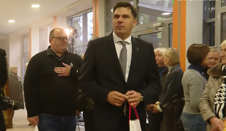 Ignotas Adomavičius pasirodė renginyje Varėnoje Ignotas Adomavičius pasirodė renginyje Varėnoje