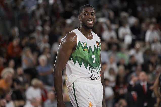 Mosesas Wrightas, Eurolyga: „Monaco“ – Kauno „Žalgiris“ Mosesas Wrightas, Eurolyga: „Monaco“ – Kauno „Žalgiris“