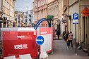 Ремонт на улице Траку