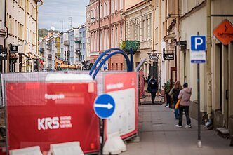 Remontas Trakų gatvėje Remontas Trakų gatvėje