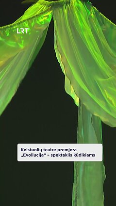 Keistuolių teatre Vilniuje spektaklio „Evoliucija“ premjera