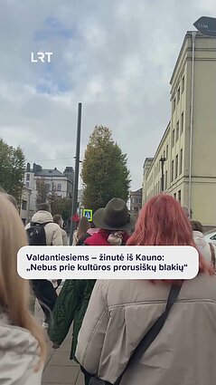 Įspėjamasis kultūros streikas Kaune