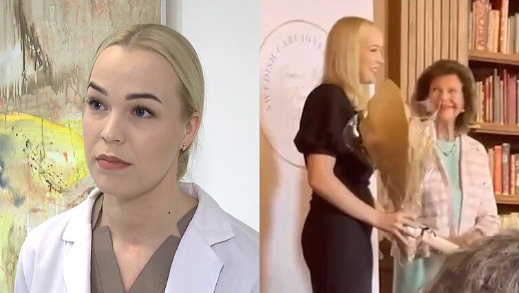 Švedijos karalienės apdovanota slaugytoja Sonata: suprantu žmones, kurie lieka vieni
