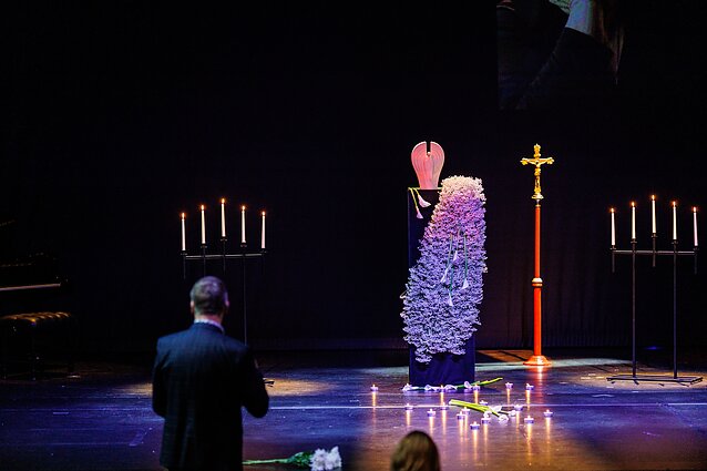 Kaune atsisveikinama su aktore Mile Šablauskaite