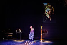 Kaune atsisveikinama su aktore Mile Šablauskaite