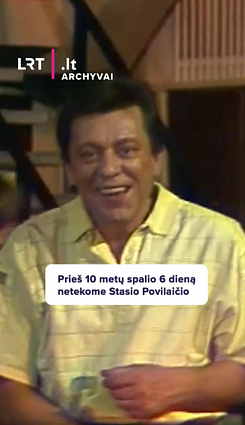Prieš 10 metų spalio 6 dieną netekome Stasio Povilaičio
