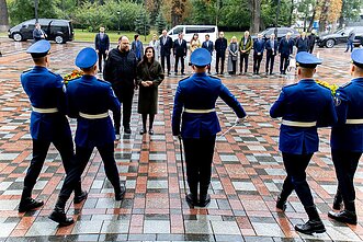Визит Инги Ругинене в Киев Визит Инги Ругинене в Киев
