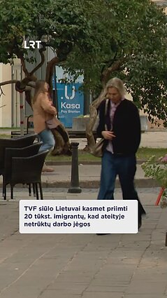 TVF: Lietuva turėtų įsileisti daugiau specialistų iš užsienio