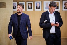 Robertas Puchovičius ir Remigijus Žemaitaitis Robertas Puchovičius ir Remigijus Žemaitaitis