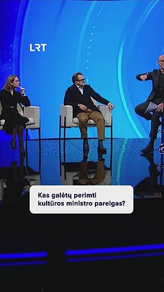Kas galėtų perimti kultūros ministro pareigas?