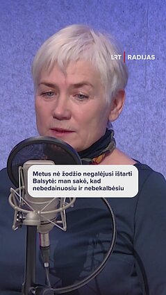 Balsytė apie balso stygų paralyžių: pasakyta, kad nebedainuosiu ir ko gero nekalbėsiu