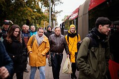 Учения жителей Литвы по эвакуации