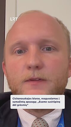 Cichanouskajos biuras: „Esame susirūpinę dėl grėsmių“