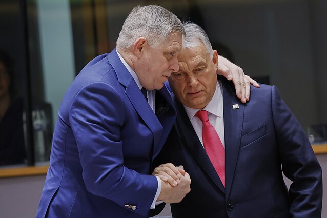 Robertas Fico ir Viktoras Orbanas Robertas Fico ir Viktoras Orbanas