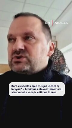 Karo ekspertas apie Rusijos hibridines atakas