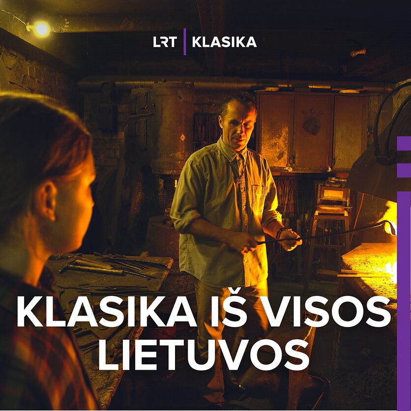 A. Bukartaitės nuotrauka/stop kadras., Kalvis Darius Vilius „Dausakalyje".
