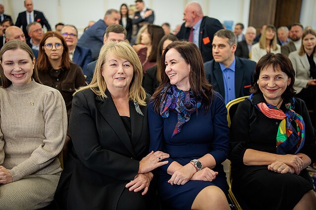 Dovilė Šakalienė, Vilija Blinkevičiūtė, Inga Ruginienė, Jūratė Zailskienė