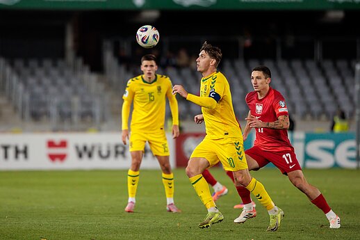 Pasaulio futbolo čempionato atranka: Lietuva – Lenkija
