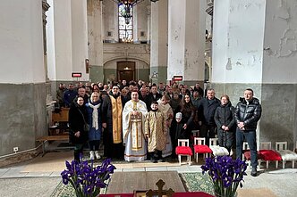 отець Йосафат Попович, ЧСВВ, настоятель монастиря і Парох парафії Пресвятої Трійці у Вільнюсі