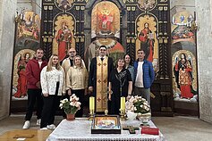отець Йосафат Попович, ЧСВВ, настоятель монастиря і Парох парафії Пресвятої Трійці у Вільнюсі
