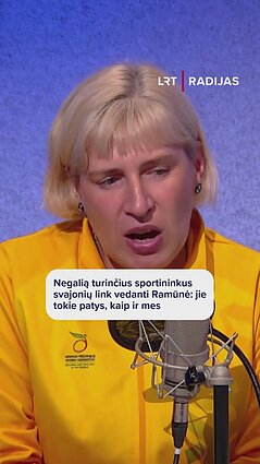 Negalią turinčių sportininkų trenerė: kiekvieną treniruotę prisikrauni labai daug emocijų ir energijos