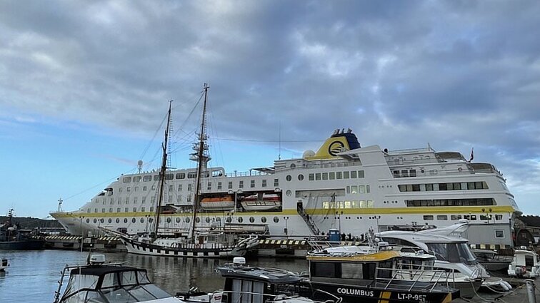 Klaipėdoje baigiasi kruizinės laivybos sezonas: sulaukė rekordinio skaičiaus turistų