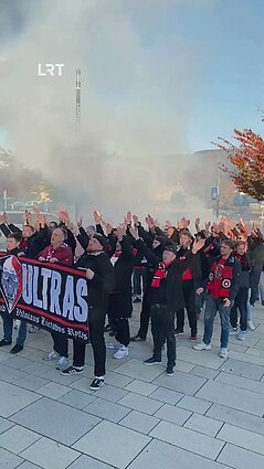 „Ryto“ sirgaliai kuria šventę prieš rungtynes Vokietijoje