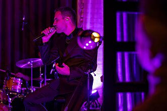 Manto Jankavičiaus albumo pristatymo akimirka Manto Jankavičiaus albumo pristatymo akimirka