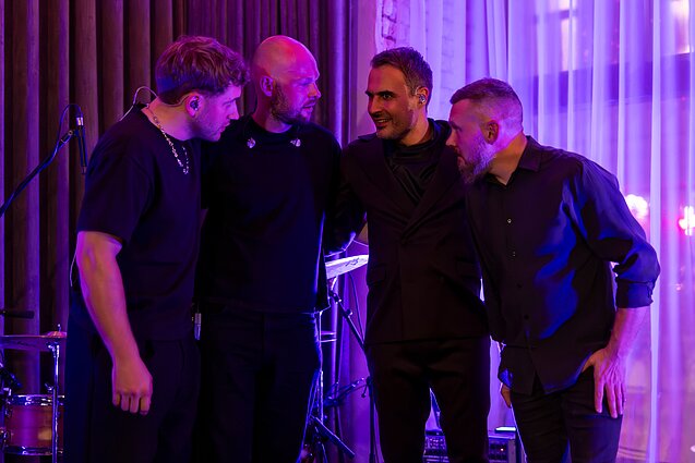 Manto Jankavičiaus albumo pristatymo akimirka Manto Jankavičiaus albumo pristatymo akimirka