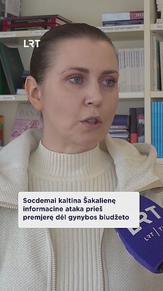 Socdemai įtaria Šakalienę vykdžius informacinę ataką prieš Ruginienę