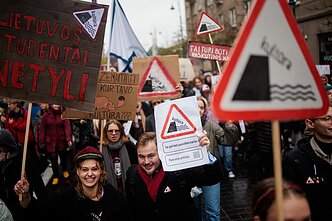 Kultūros bendruomenės įspėjamasis streikas