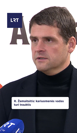 R. Žemaitaičio kritika kariuomenės vadui