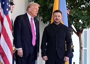 Встреча Дональда Трампа и Владимира Зеленского