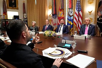 Volodymyro Zelenskio ir Donaldo Trumpo derybos