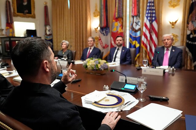 Volodymyro Zelenskio ir Donaldo Trumpo derybos