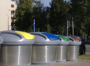 Šiukšlių atliekų konteineriai