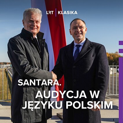 Gitanas Nausėda i Karol Nawrocki