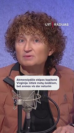 Akmenslydžio ekipos trenerė apie sąlygas Lietuvoje: dažniausiai treniruotės vyksta užsienyje