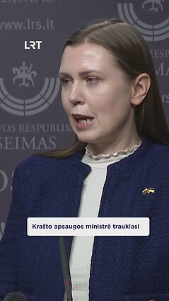 Šakalienė traukiasi iš ministrės pareigų