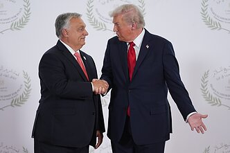 Viktoras Orbanas ir Donaldas Trumpas