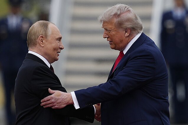 Vladimiras Putinas ir Donaldas Trumpas