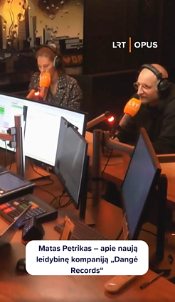 Elektroninės muzikos kūrėjas Petrikas – apie naują leidybinę kompaniją „Dangė Records“