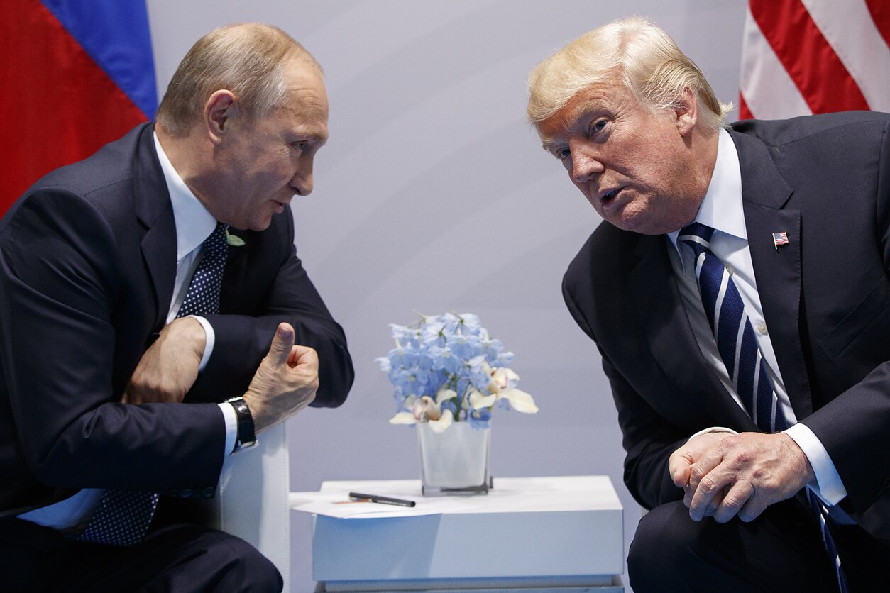 В. Путин и Д. Трамп В. Путин и Д. Трамп