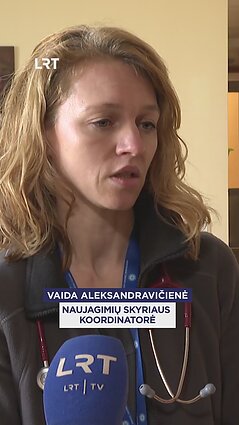Šiaulių gyvybės langelyje palikta naujagimė