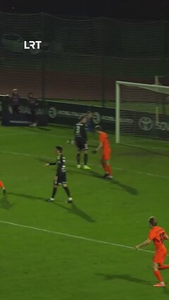 Įspūdingas įvartis A lygos rungtynėse