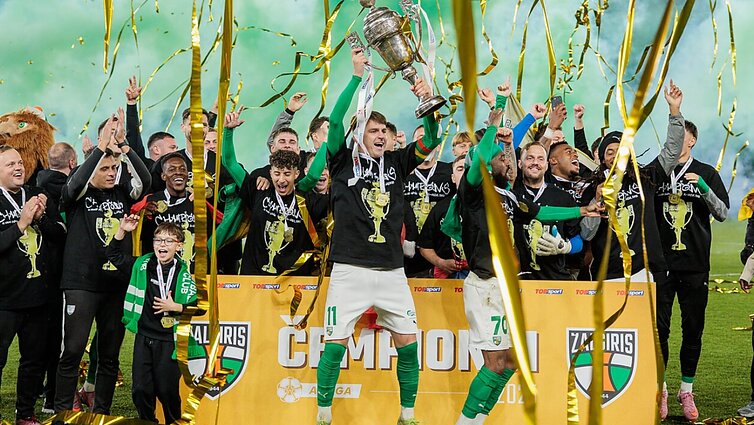 „Kauno Žalgiris“ pralaimėjo Vilniaus „Žalgiriui“, bet atsiėmė auksą (su vert. į gestų k.)